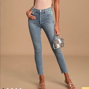 Agolde Nico High Rise Slim Leg Jeans